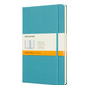 Moleskine Блокнот CLASSIC Large линейка ( 130 х 210 мм) 120 л. линия Голубой Фото 1.