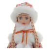 JIANGSU HOLLY EVERLASTING INC. 261409 Игрушка Снегурочка с ёмкостью для конфет 15 х 15 х 38 см Красный Фото 5.