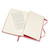 Moleskine Блокнот CLASSIC Medium 1127876 ( 115x180 мм) 104 л. клетка красный Фото 4.