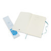 Moleskine Блокнот  CLASSIC SOFT Large линейка ( 130 x 210 мм) 96 л. линия Голубой Фото 3.