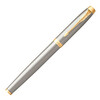 PARKER Ручка роллер IM Core Brushed Metal GT 0.8 мм 1828770 в подарочной коробке цвет чернил: черный Фото 1.