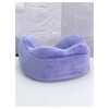 ILIKEGIFT Подушка для шеи 25 х 11 см Classic, purple 109-26 Фото 2.