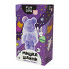 Михи-Михи Алмазная мозаика Мишка Шайни фиолетовый MM77020 11 х 6 х 21 см Фото 2.