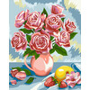 ФРЕЯ PNB/R2 №27 Набор для раскрашивания по номерам 40 х 30 см Натюрморт с розами Фото 1.