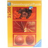 Ravensburger Пазл Впечатления о природе 500 элемент. 3 шт. 162840 Красный Фото 2.