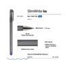 Bruno Visconti ручка шариковая SlimWrite 0.5 мм 20-0207 Ice цвет чернил: синий Фото 4.