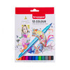 Bruynzeel Brushpen набор двухсторонних линеров 12 цв. 60325012 0.4 мм Фото 1.