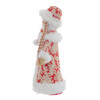 JIANGSU HOLLY EVERLASTING INC. 261409 Игрушка Снегурочка с ёмкостью для конфет 15 х 15 х 38 см Красный Фото 3.