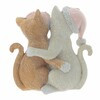 811190 Фигурка декоративная Кошечки 9 х 4.5 х 8.5 см Бежевый Фото 4.