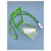 ILIKEGIFT Держатель для карт в ассорт. с шнурком Clear color, green 133-092 Фото 2.