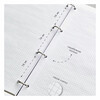 Infolio Study Тетрадь общая коллекция Monochrome A4 120 л. на кольцах 65 г/кв.м клетка N5225 скала Фото 3.