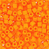 Бисер Япония TOHO CUBE №3 1.5 мм 5 г №0042DF оранжевый/матовый Фото 1.
