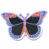 Gamma Термоаппликация №18 №2496 бабочка сиреневая 7.4 x 4.5 см Фото 1.