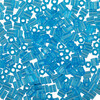 Бисер Япония MIYUKI 11/0 HEXAGON 01 2 мм 5 г №0148D голубой Фото 2.