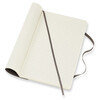 Moleskine Блокнот  CLASSIC SOFT Large линейка ( 130 x 210 мм) 96 л. линия Коричневый Фото 4.