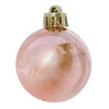 РЕМЕКО Новогоднее украшение Шар, набор из 24 шт №02 D. 6 см Розовый 722917 Фото 3.