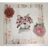 Набор для вышивания М.П.Студия НВ-785 Кролик в цветах 24 х 20 см Фото 4.