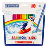Centropen Набор цветных фломастеров RAINBOW KIDS PA 7550/18 18 цв 7550/18 Фото 1.