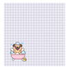 Контэнт Блокнот Kawaii КР ( 130 x 130 мм) 32 л. клетка Голубой 99907458 Фото 5.