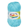Пряжа ALPINA XENIA 100% мерсеризованный хлопок 50 г 240 м №122 св. голубой Фото 1.