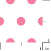 Ткань для пэчворка PEPPY БАБУШКИН СУНДУЧОК 50 x 55 см 140 г/кв.м ± 5 100% хлопок БС-05 кр.горох белый/яр.розовый Фото 2.