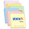 Stick`n Блок самоклеящийся бумажный 70 г/м2 ( 76x77 мм) 100 л. пастель сиреневый 822728 Фото 2.