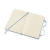 Moleskine Блокнот CLASSIC Pocket 1214854 ( 90x140 мм) 96 л. линия голубая гортензия Фото 4.