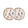 Посуда фарфоровая Lefard Funny Friends Набор закусочных тарелок OWLS PARTY 2 ШТ 23 х 415-2182 Фото 1.