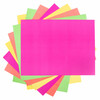 Лео Играй Цветная бумага флуоресцентная, двухсторонняя LPCP-09 80 г/м2 21.5 х 28.5 см 8 л. 4 цв. . Фото 4.