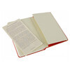 Moleskine Блокнот CLASSIC Pocket линейка ( 90 х 140 мм) 96 л. линия Красная Фото 3.