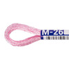 Нитки для вышивания Gamma мулине NM металлик 100% полиэстер 8 м М-26 нежно-розовый Фото 2.
