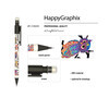 Bruno Visconti Карандаш механический с ластиком HappyGraphix 0.7 мм 21-0042/02 Мультики.Золотая сова Фото 4.