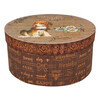 Grand Gift 245/2 Коробка картонная круглая 19.9 х 9 см средняя ККБ 245/2 Фото 2.