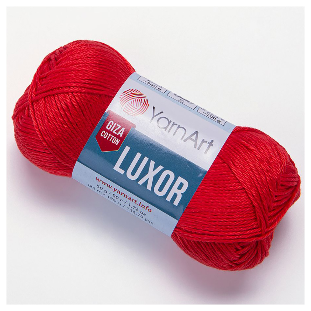 Пряжа YarnArt Luxor 100% мерсеризованный хлопок 50 г 125 м Фото 1.
