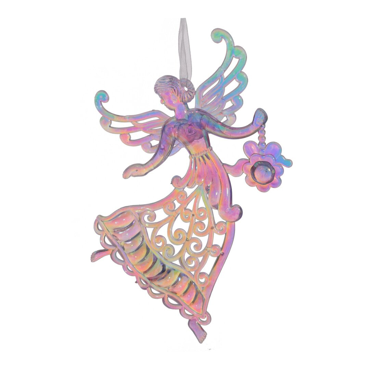 812483 Украшение новогоднее Фея 11.5 х 1.5 х 17 см в ассортименте Фото 2.