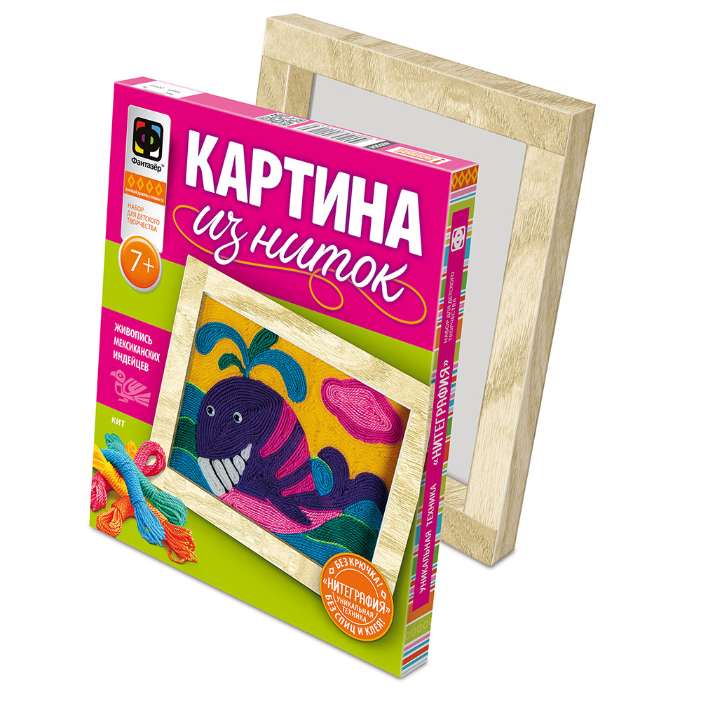 Фантазер Картина из ниток Кит 409001 Фото 1.