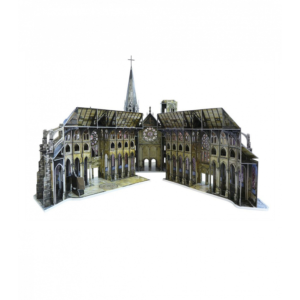 Модель из бумаги Готический собор, серия Средневековый город