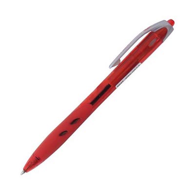Pilot Ручка шариковая REXGRIP автоматическая 0.7 мм BPRG-10R-F REX GRIP (R) красная Фото 1.