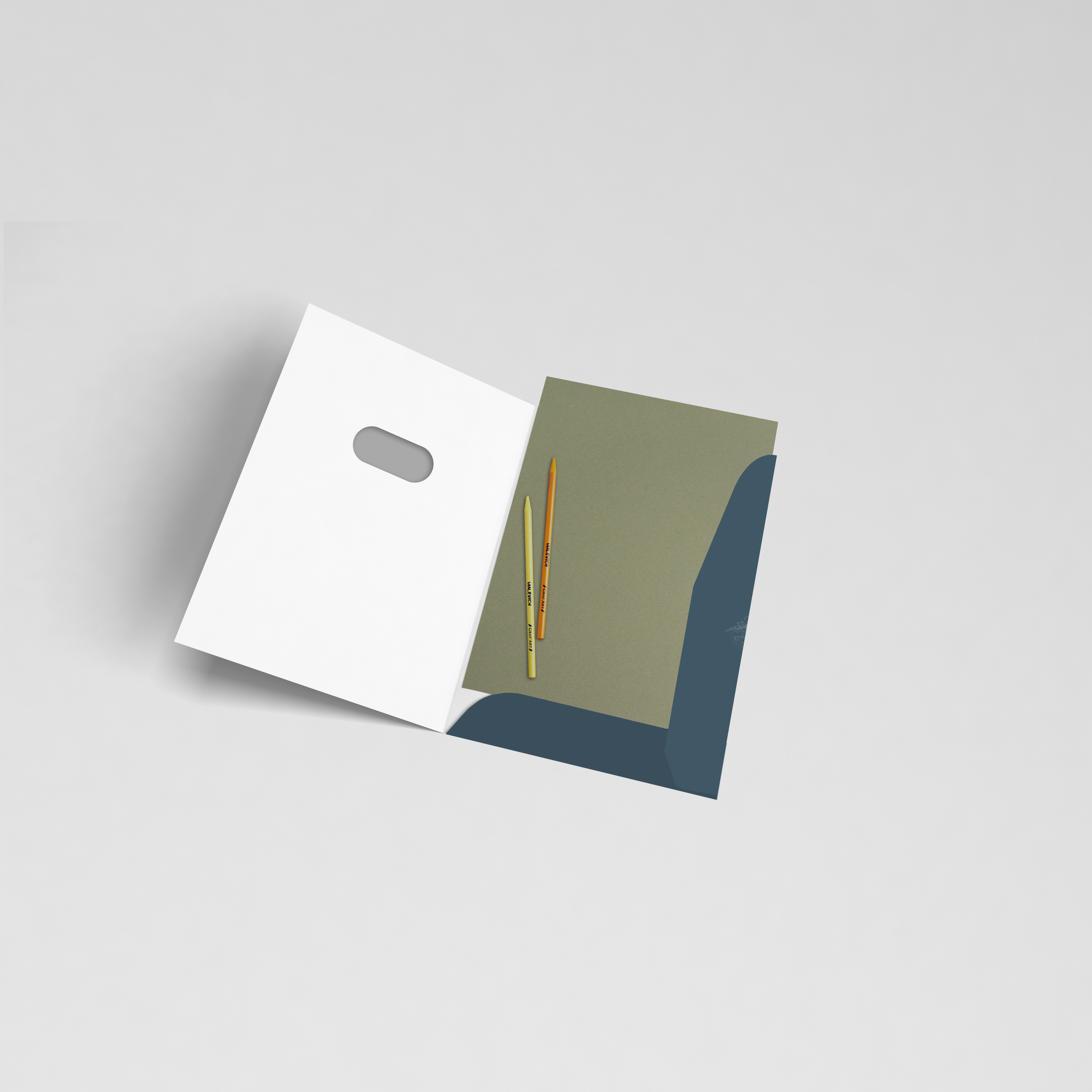 Малевичъ Бумага для пастели в папке 270 г/м2 A4 21.5 х 30 см папка 7 л. зеленый эвкалипт 402719 Фото 5.