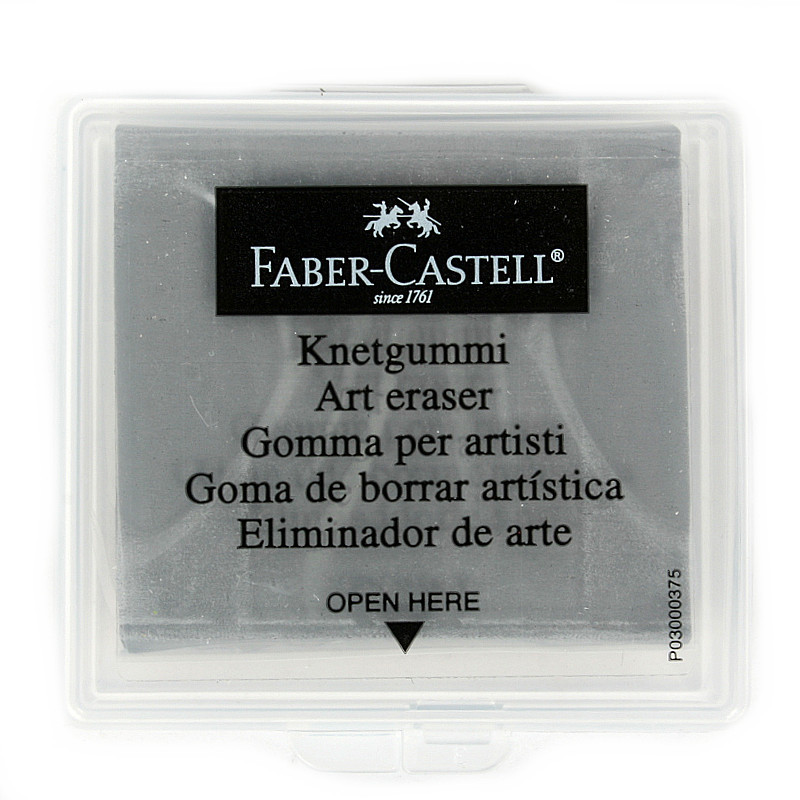 Faber Castell Художественный ластик (клячка) 127220 серый Фото 1.
