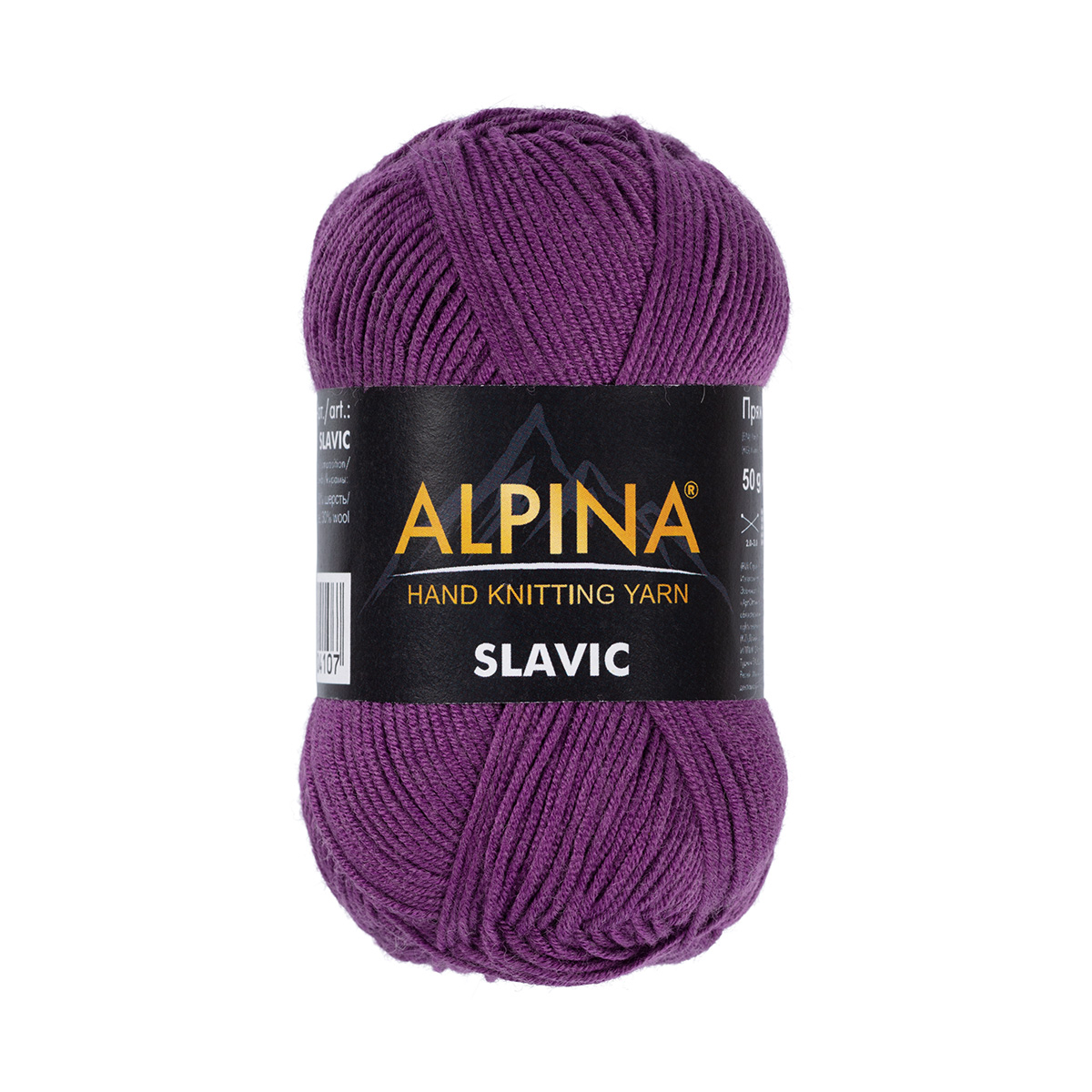 Пряжа ALPINA SLAVIC 70% вискоза, 30% шерсть 50 г 140 м Фото 1.