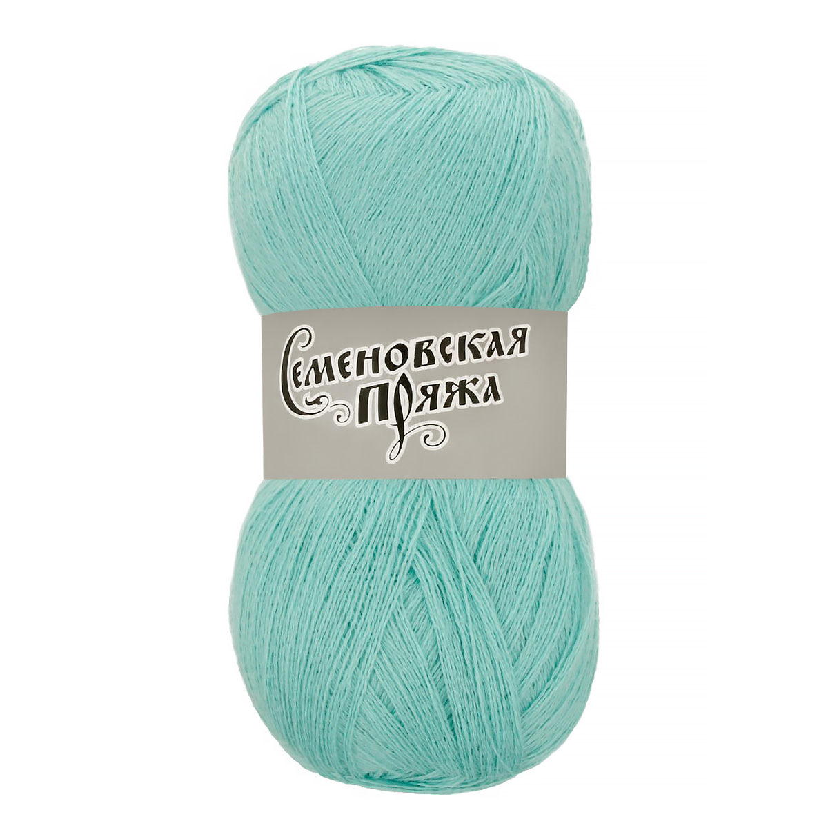 Пряжа Семеновская МШФ _Lidiya silver (Лидия сильвер) 50% мериносовая ...