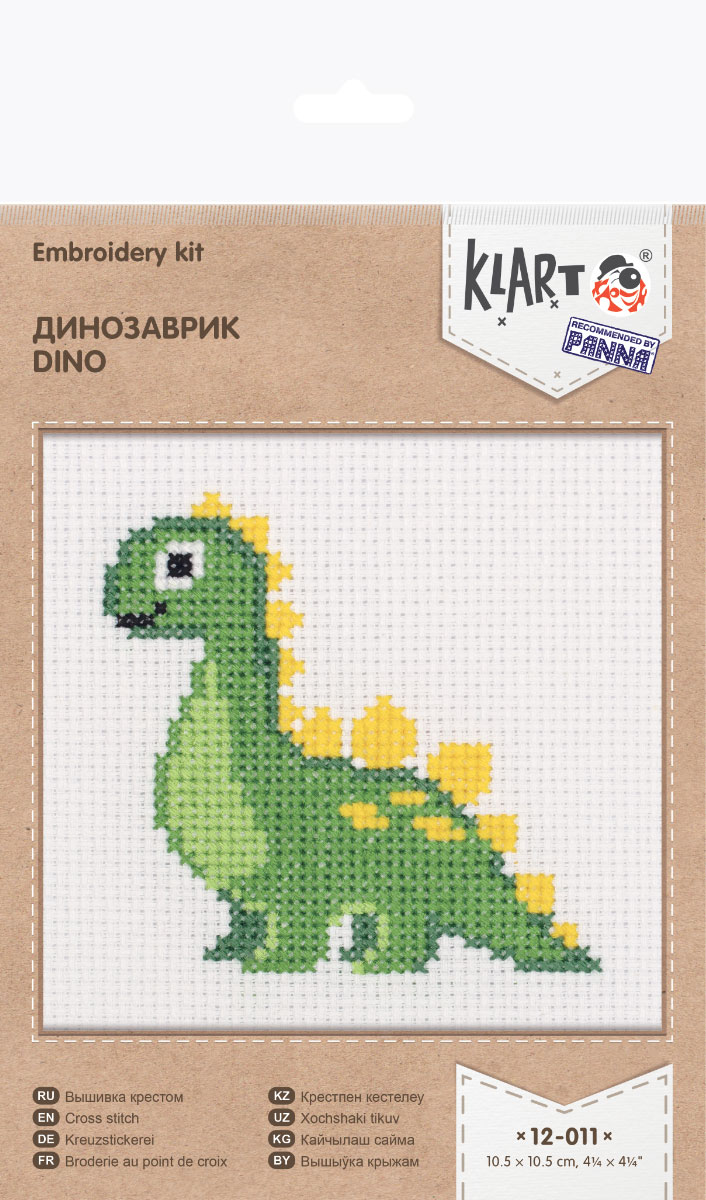 Klart набор для вышивания 12-011 Динозаврик Фото 2.
