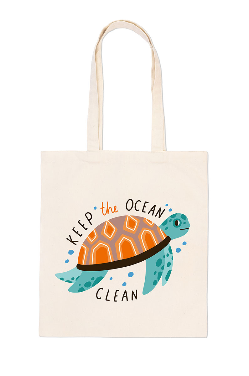 ФРЕЯ RWCB-002 Раскраска на сумке Чистый океан . Фото 1.