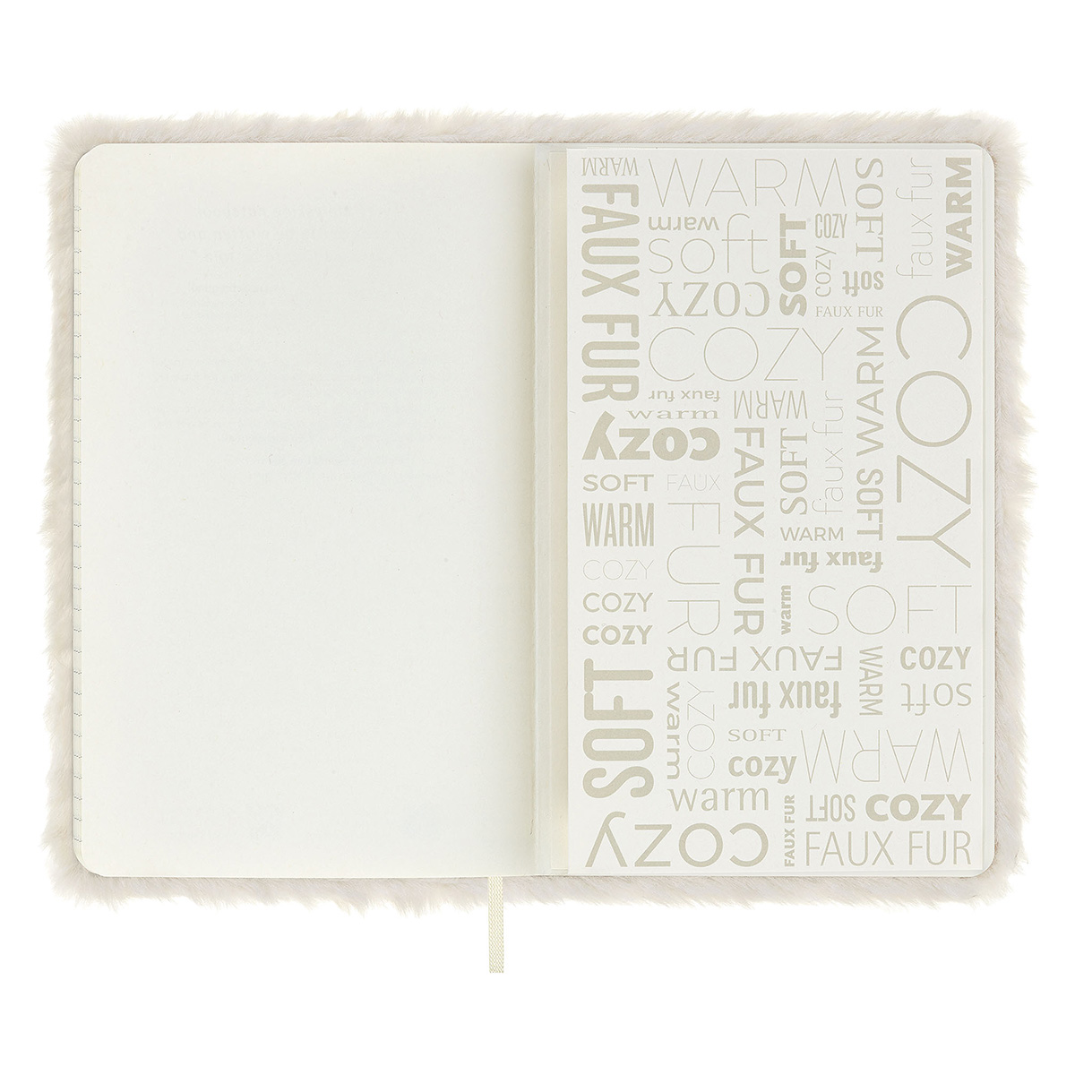Moleskine Блокнот LE FUR Large ( 130х210 мм) 120 л. линия кремовый 1851447 Фото 6.