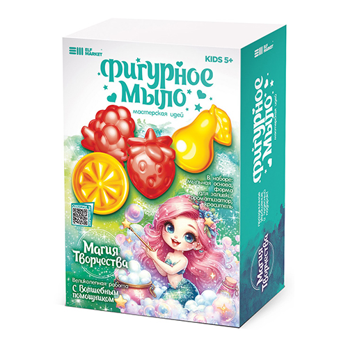 Elf market company Аромамыло Магия творчества Клубника, лимон 401212 Фото 1.