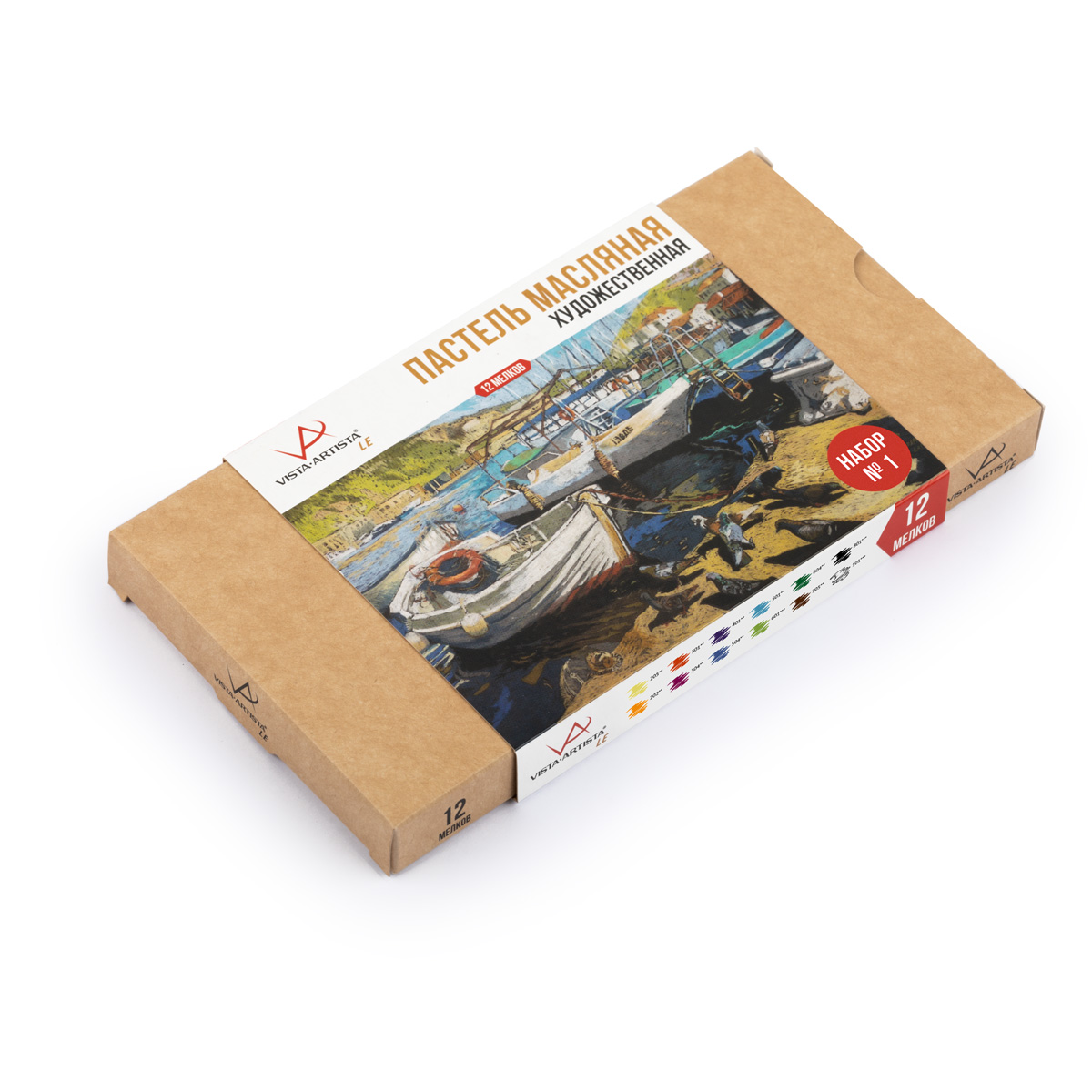 VISTA-ARTISTA LE (Limited Edition) Пастель художественная масляная VAOPL-12 12 цв. 01 базовый Фото 4.