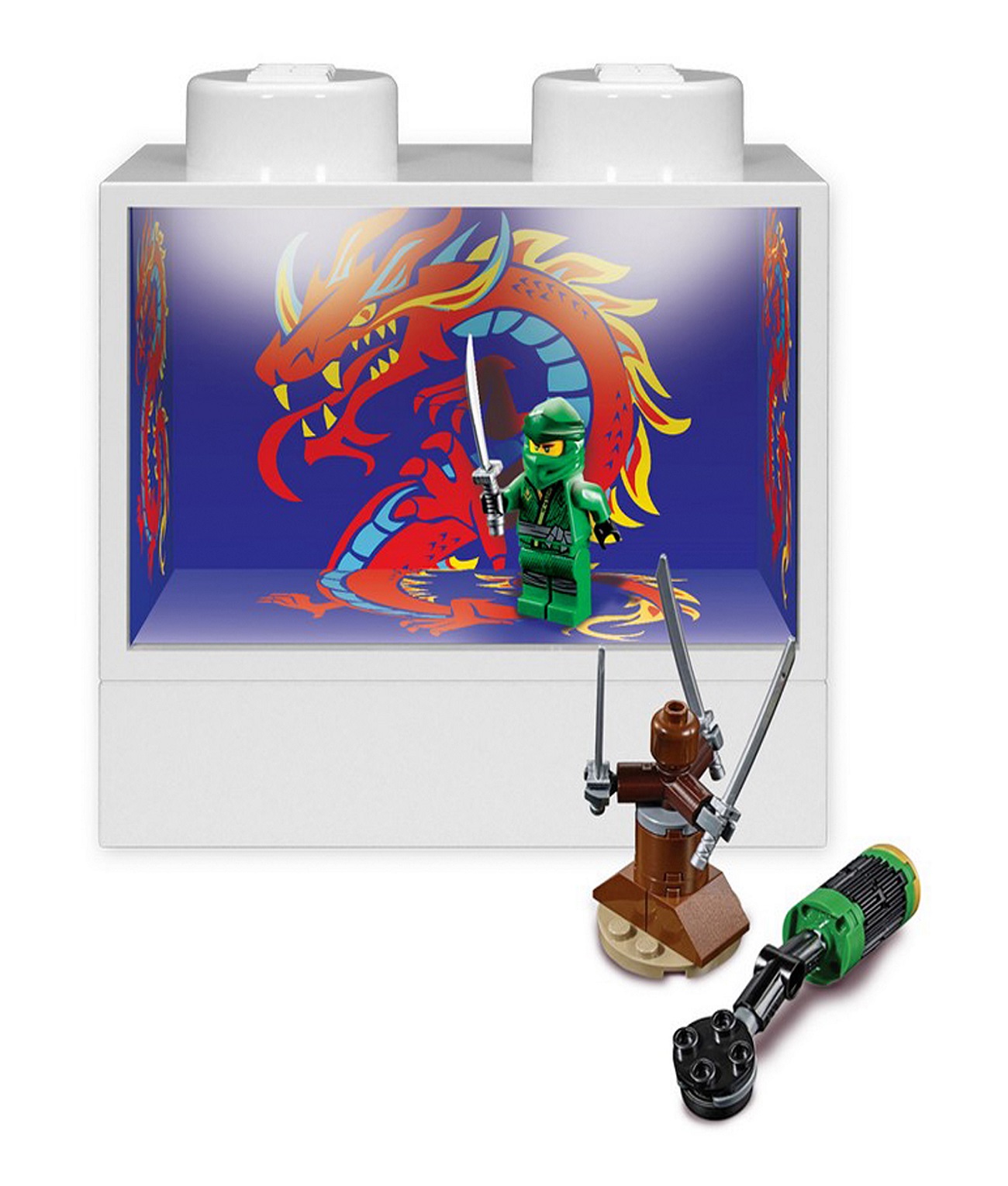 LEGO Ninjago Фонарик-ночник с минифигуркой Lloyd 15 х 16 х 8 см LGL-NI29 Фото 1.
