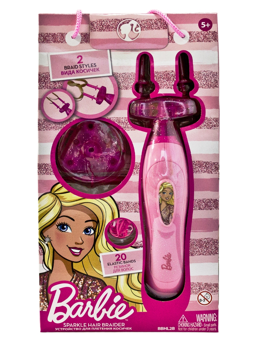 Barbie Устройство для плетения косичек Sparkle Hair Braider BBHL2B Фото 2.