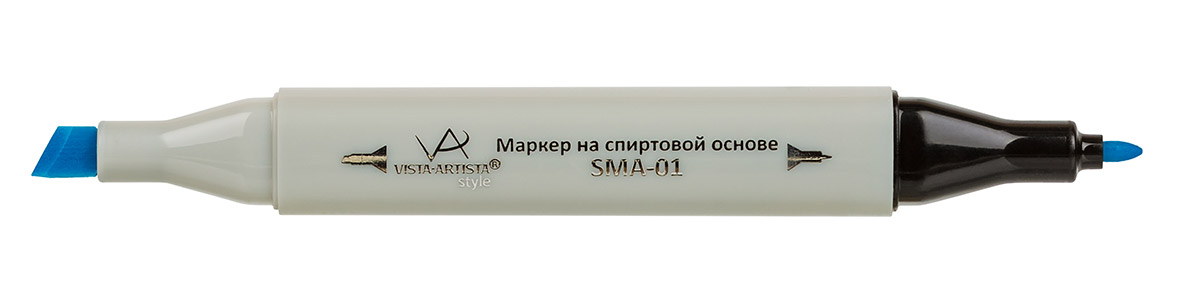 VISTA-ARTISTA Style Набор маркеров на спиртовой основе SMA-12 0.7 мм - 7 мм 12 цв. перо круглое/скошенное 08 - Архитектура Фото 4.